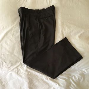 Ralph Lauren Brown Patterned Dress Pants 33W/30L